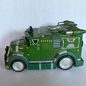 2002 TMNT TEENAGE MUTANT NINJA TURTLES SWAT Armored Vehicle Truck Van